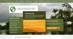 Desktop Screenshot of cartoriofarianeto.com.br